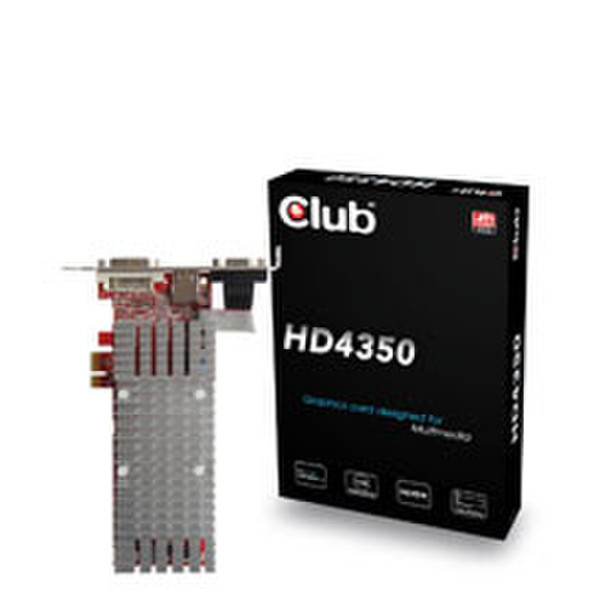 CLUB3D HD4350 GDDR2