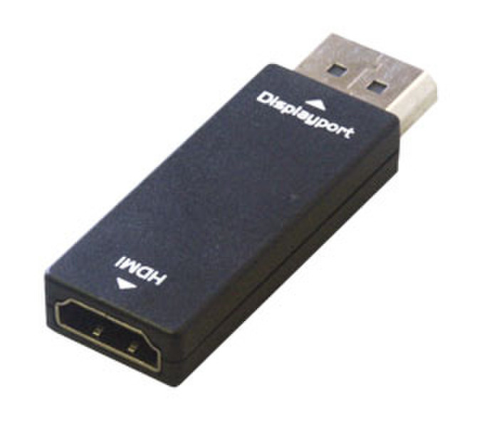 MCL Adapteur DisplatPort / HDMI DisplayPort M HDMI FM Schwarz Kabelschnittstellen-/adapter