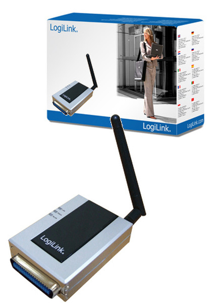 LogiLink WLAN Print server Wireless LAN print server