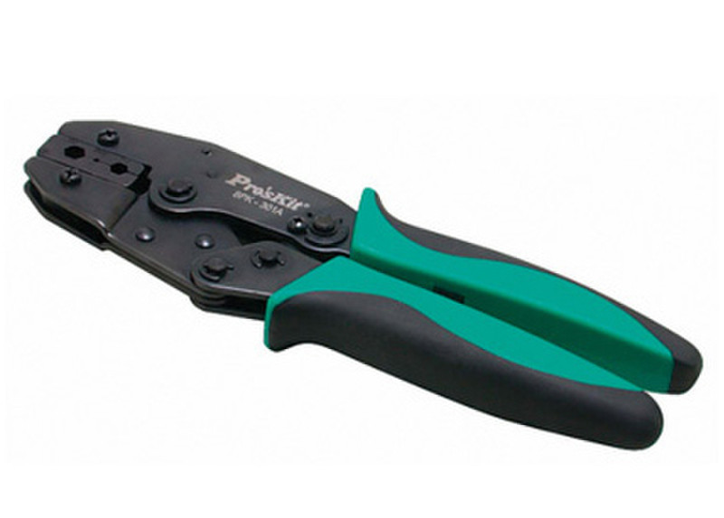 Pro'sKit 8PK-301C Crimping tool Black,Green cable crimper