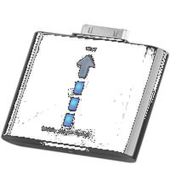 Wentronic External-Battery pack (Emergency) 1000mAh f/ iPod & iPhone (2G, -3G) Lithium-Ion (Li-Ion) 1000mAh Wiederaufladbare Batterie