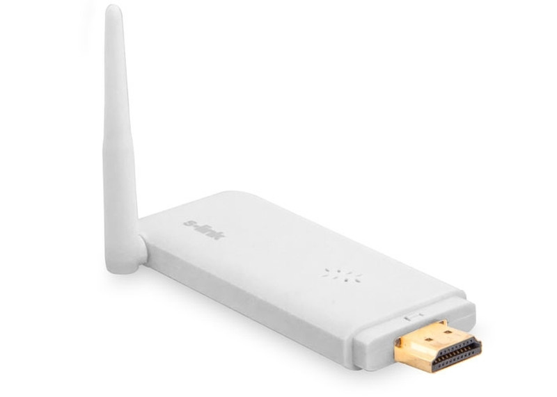 S-Link SL-W10 HDMI Full HD White Smart TV dongle