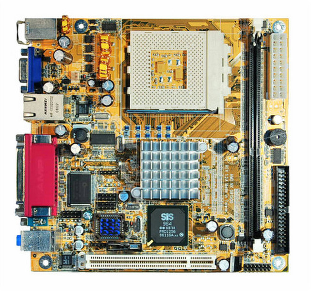 Albatron K7I741CX (SIS Based Mini-ITX) Socket A (462) Mini ITX материнская плата