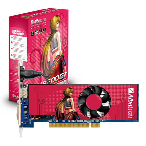 Albatron PCI 8500GT GeForce 8500 GT GDDR3