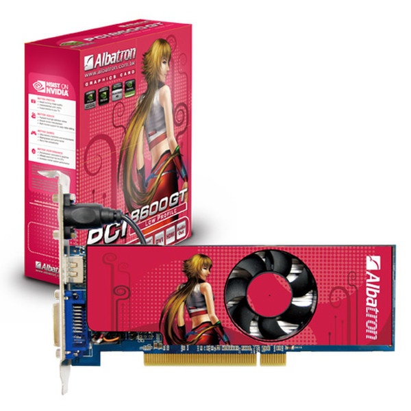 Albatron PCI 8600GT GeForce 8600 GT GDDR3