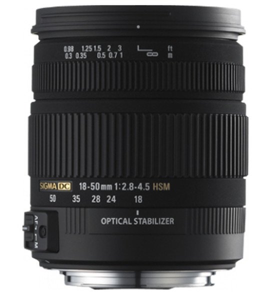 Sigma 18-50mm F2.8-4.5 DC OS HSM SLR Standard zoom lens Schwarz