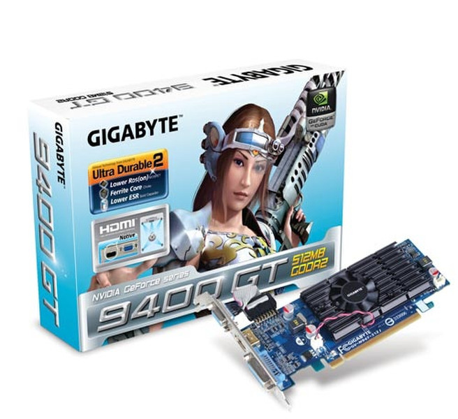 Gigabyte N94T-512I GDDR2 видеокарта