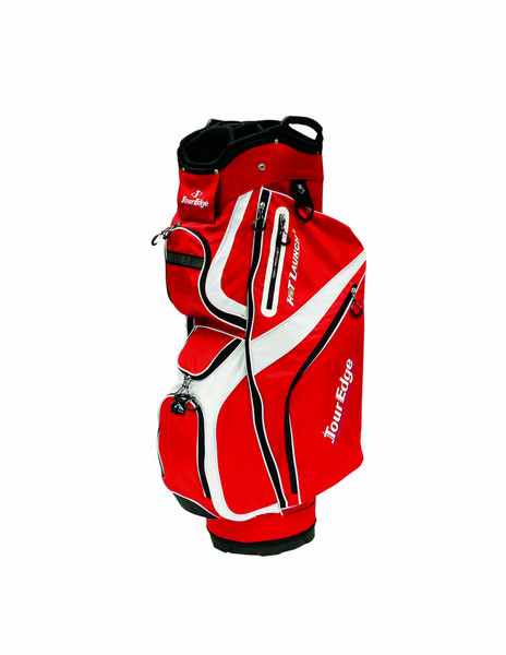 Tour Edge Golf Hot Launch 2 Cart Bags Rot, Weiß Golftasche