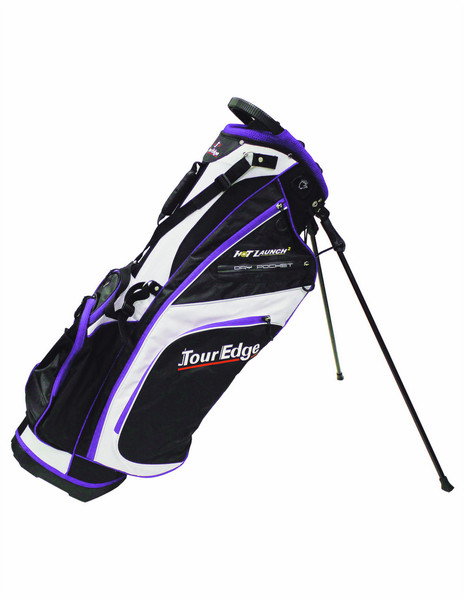 Tour Edge Golf Hot Launch 2 Stand Bags Black,Purple,White golf bag