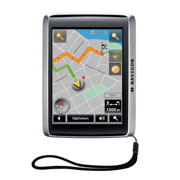 Navigon 2400 Handgeführt 3.5Zoll Touchscreen 128g Navigationssystem