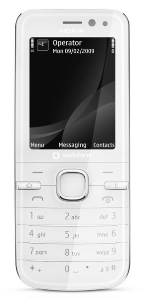 Nokia 6730 classic White smartphone