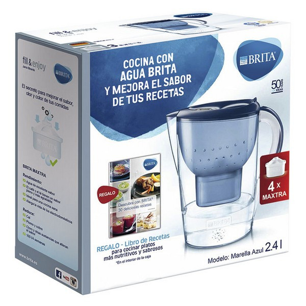 Brita Marella Pitcher water filter 2.4L Blue