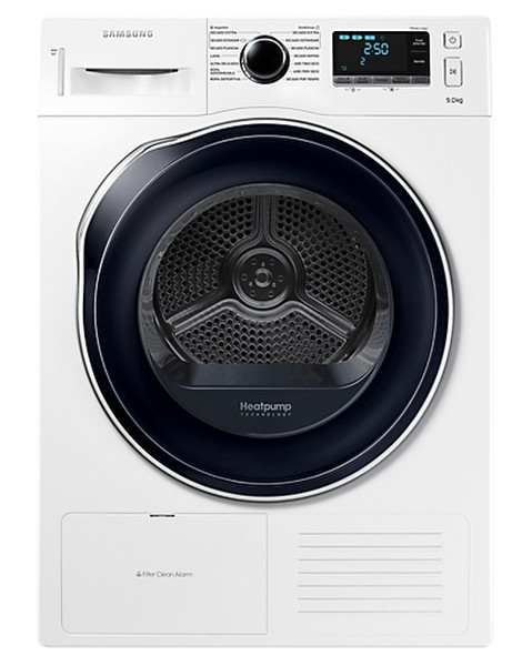 Samsung DV6000 Tumble Dryer with Heat Pump Technology, 9kg (Inox)