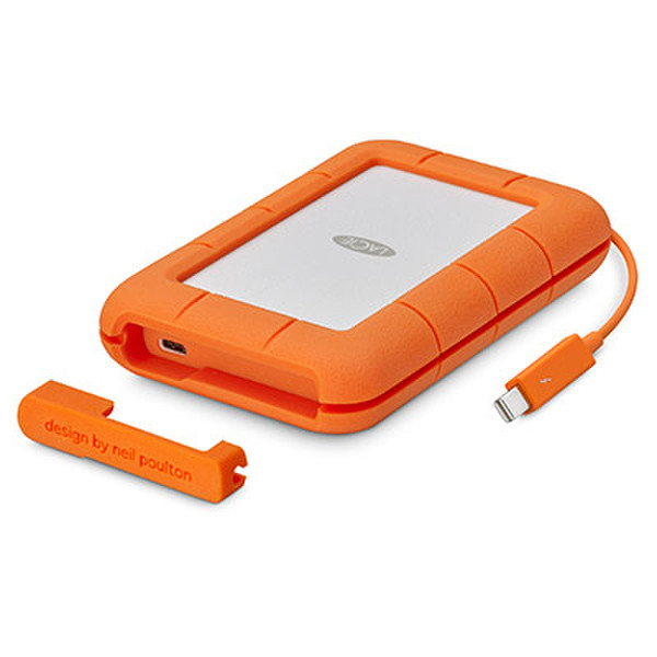 LaCie Rugged Thunderbolt USB-C 4000GB Orange external hard drive