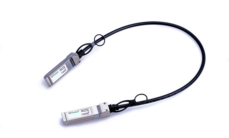 MicroOptics MO-SFP+DAC-2M 2м SFP+ SFP+ Черный InfiniBand кабель