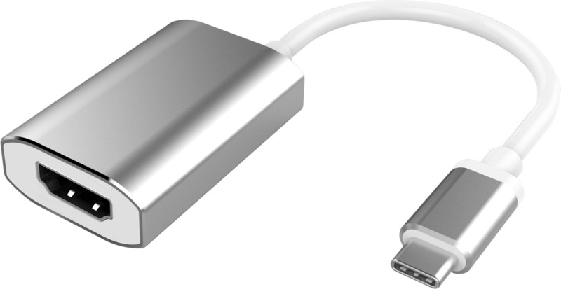 Microconnect USB3.1CHDMIS 0.2м USB C HDMI Cеребряный адаптер для видео кабеля