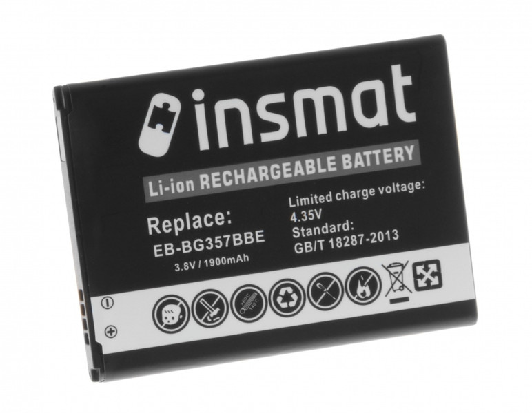 Insmat 106-8765 Lithium-Ion 1900mAh 3.8V Wiederaufladbare Batterie