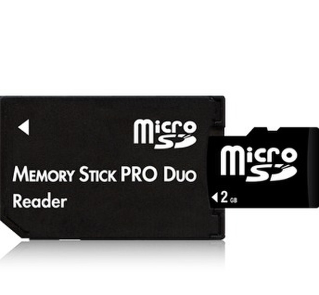 PEAK microSD card & MS Pro Duo Adapter 2GB 2GB MicroSD Speicherkarte