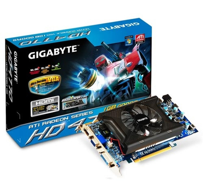 Gigabyte GV-R477UD-1GI 1ГБ GDDR5 видеокарта