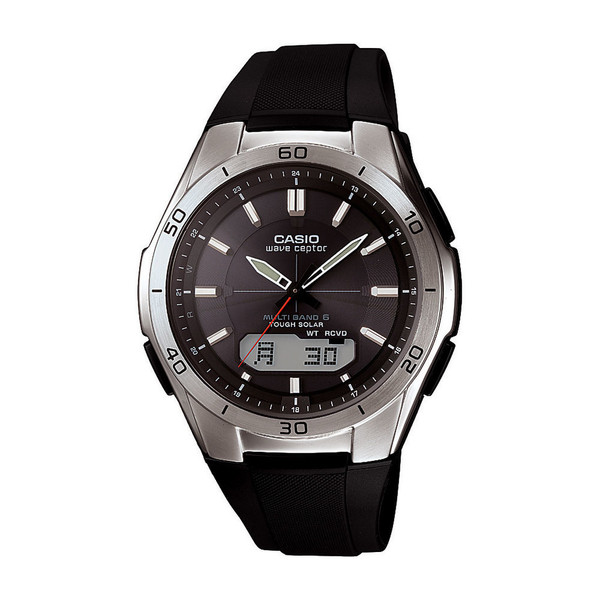 Casio WVAM640-1A Armbanduhr Hart Solar Edelstahl Uhr