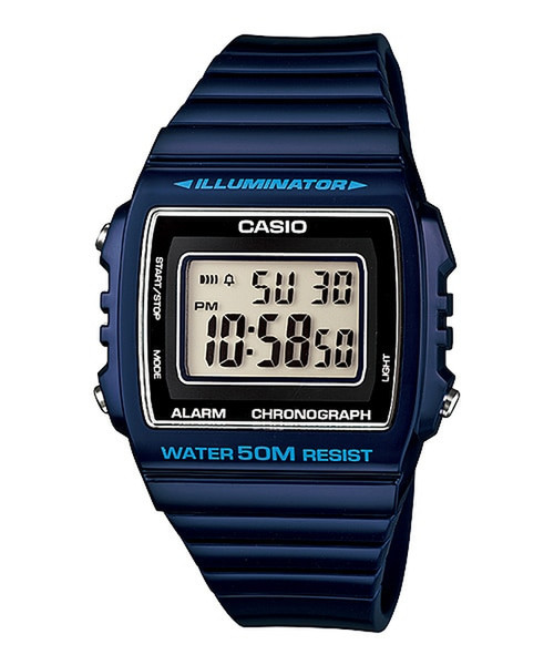 Casio W-215H-2AV Armbanduhr Elektronisch Blau Uhr