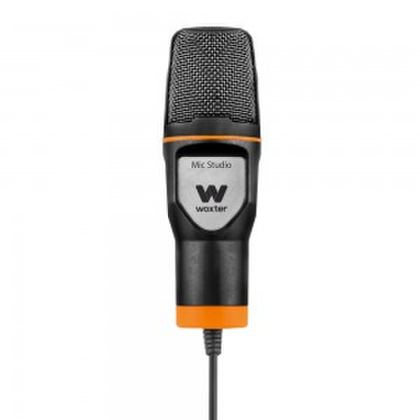 Woxter Mic-Studio Studio microphone Wired Black,Orange