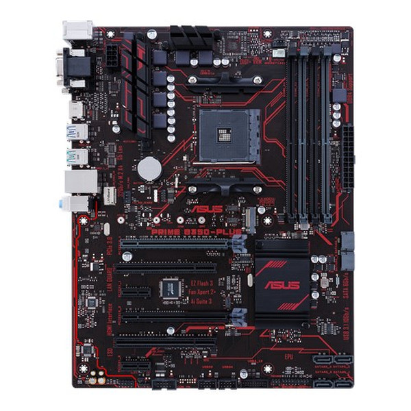 ASUS PRIME B350-PLUS AMD B350 Socket AM4 ATX motherboard