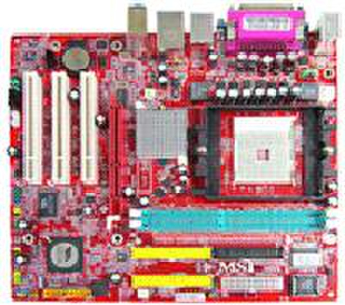 MSI K8MM3-V VIA K8M800 Socket 754 Micro ATX motherboard