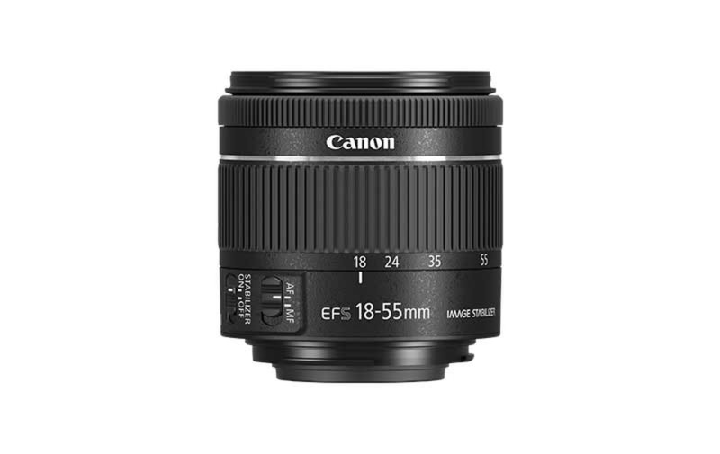 Canon EF-S 18-55mm f/4-5.6 IS STM SLR Standard zoom lens Black