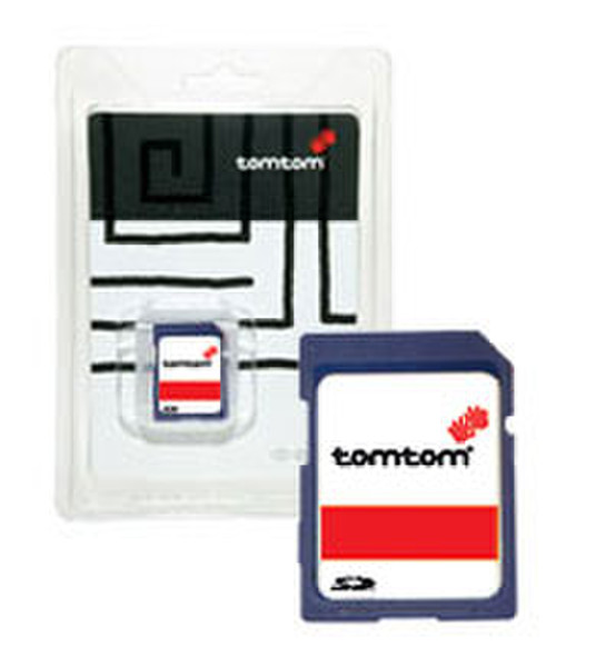 TomTom maps of Benelux on SD card