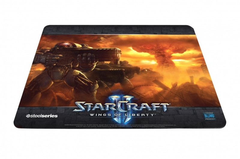 Steelseries QcK StarCraft II Marine Разноцветный коврик для мышки