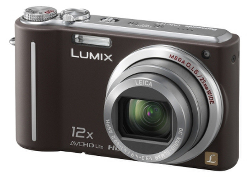 Panasonic Lumix DMC-TZ7 Kompaktkamera 10.1MP 1/2.33Zoll CCD 3648 x 2736Pixel Schwarz