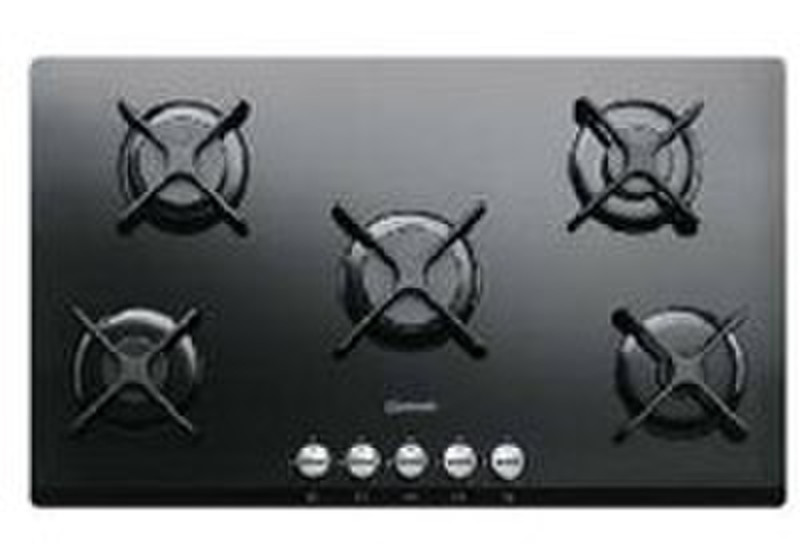 Bauknecht TGV 3520 SW/03 Встроенный Gas hob Черный