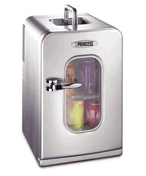 Princess Silver Fridge portable Silver