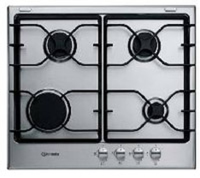Bauknecht Gas Heater built-in Gas hob Stainless steel