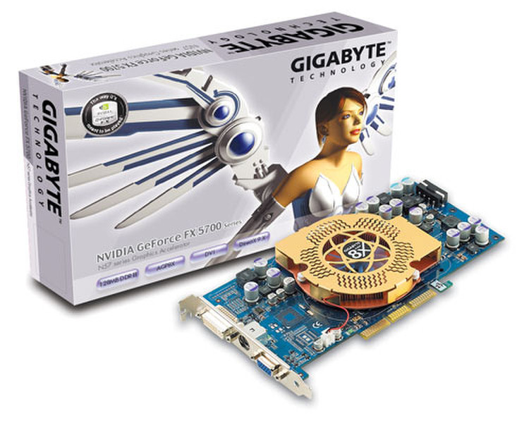 Gigabyte GeForce FX 5700 Ultra GeForce FX 5700 GDDR2