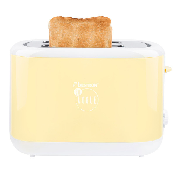 Bestron ATS300EVV 2slice(s) 780W Yellow toaster