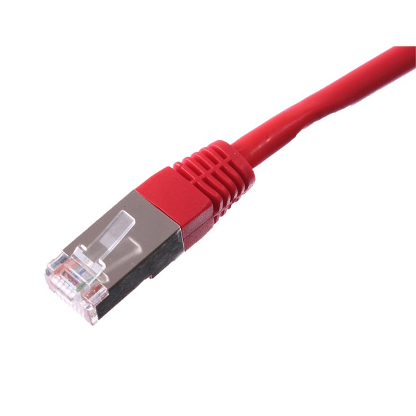 Uniformatic 20462 2m Cat5e F/UTP (FTP) Red networking cable