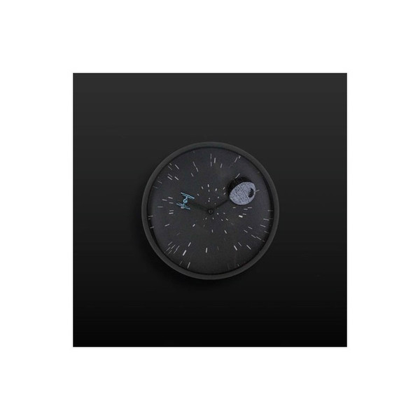 Abysse Corp GIFPAL260 Circle Black wall clock
