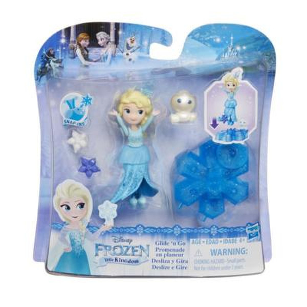 Hasbro Disney Frozen Little Kingdom Glide 'n Go Elsa Multicolour doll