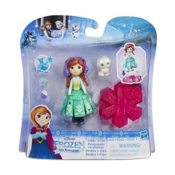 Hasbro Disney Frozen Little Kingdom Glide 'n Go Anna Multicolour doll