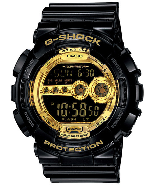 Casio GD-100GB-1 Наручные часы Электронный Черный наручные часы