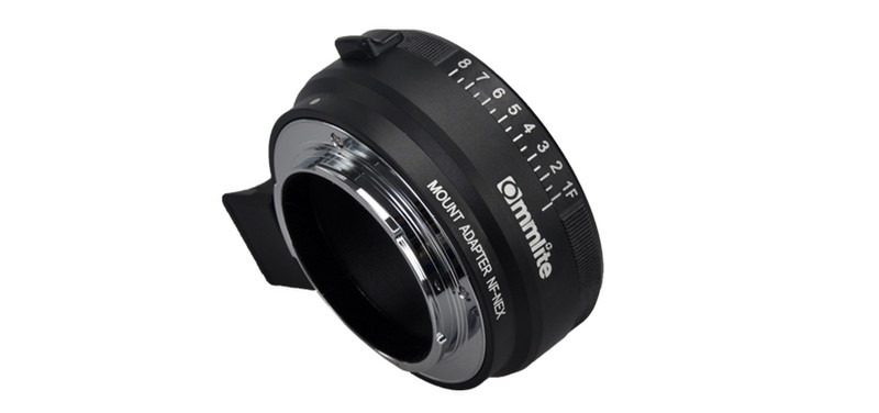 Commlite CM-NF-NEX Sony E-Mount camera lens adapter