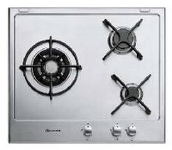 Bauknecht Gas Heater built-in Gas hob Stainless steel