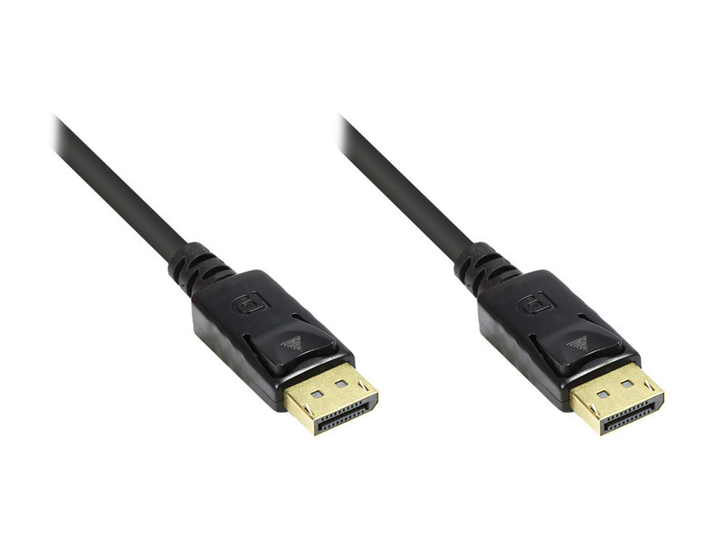Alcasa 4810-075G 7.5м DisplayPort DisplayPort Черный DisplayPort кабель