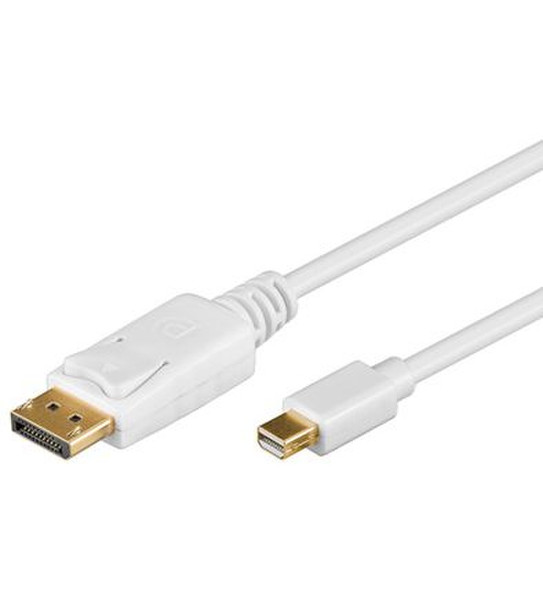 Alcasa 4820-030 3м Mini DisplayPort DisplayPort Белый DisplayPort кабель