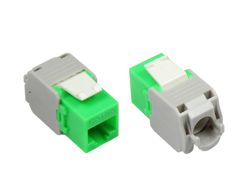 Alcasa 8066-KS23 RJ-45 Green,White wire connector