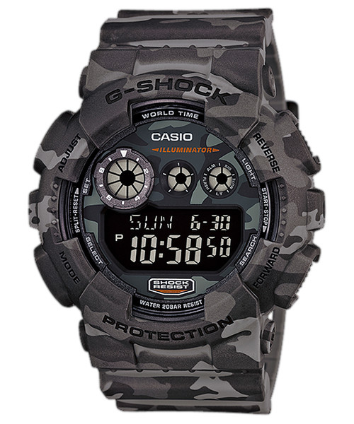 Casio GD-120CM-8 Armbanduhr Elektronisch Grau Uhr