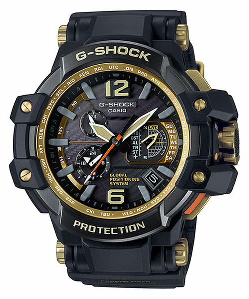 Casio GPW-1000GB-1A Wristwatch Tough Solar Black,Gold watch