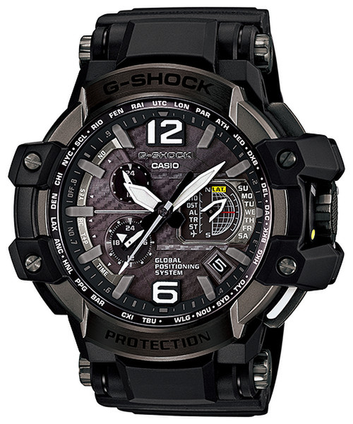 Casio GPW-1000-1B Armbanduhr Hart Solar Schwarz Uhr
